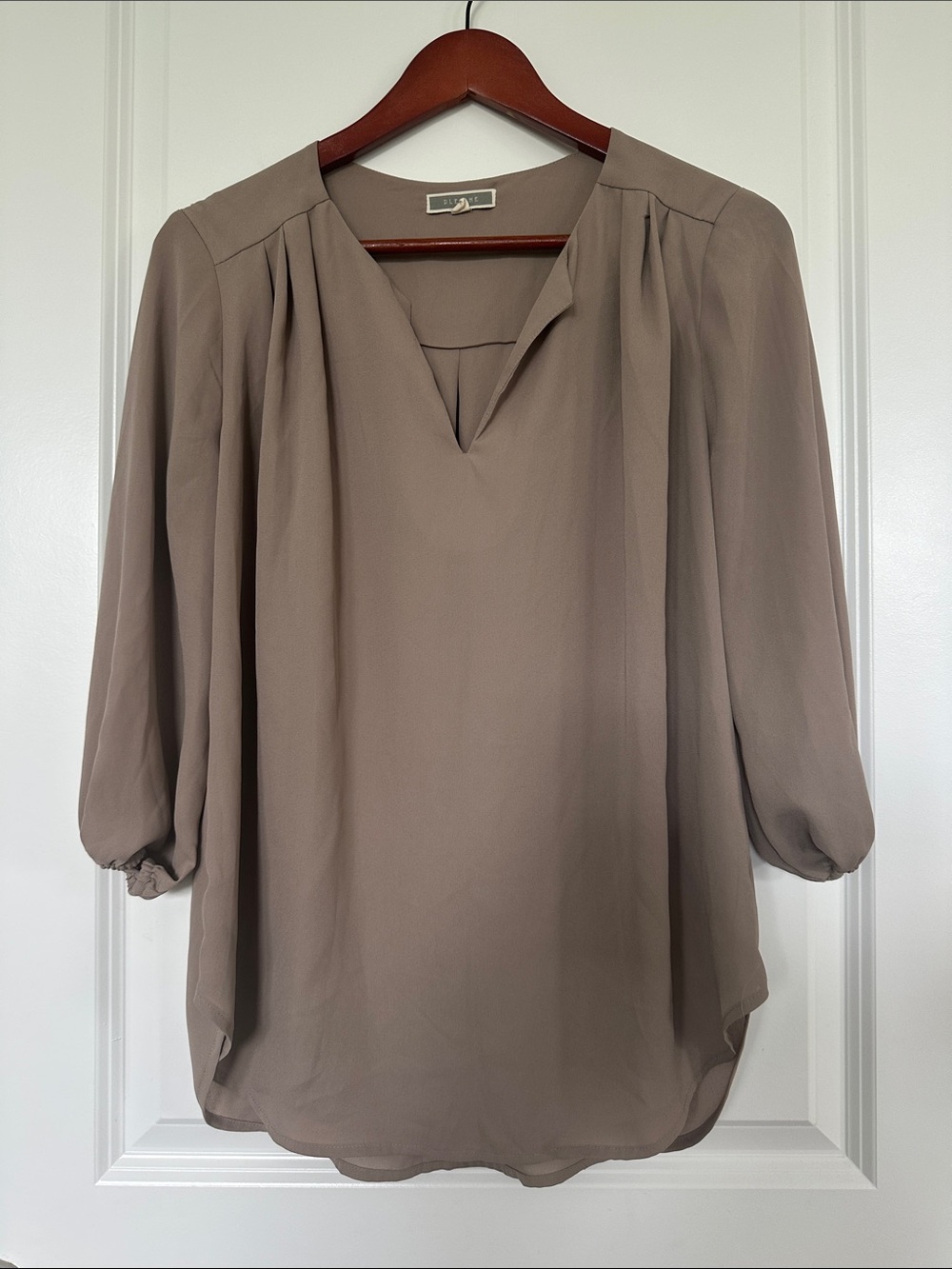 Tan Lightweight Blouse